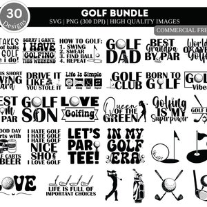 Golf SVG Bundle| Golf PNG Bundle| Golf Png| Split Monogram Svg| Golf Name Frame| Golf Club Svg| Golf Ball Svg| Golf Svg| Golf Dad Svg Png