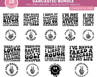 Sarcasm SVG PNG Bundle| Groovy Svg| Sarcasm Svg| Adult Humor Png Bundle| Retro Svg Bundle| Funny Quotes Svg| Sarcastic Saying Svg