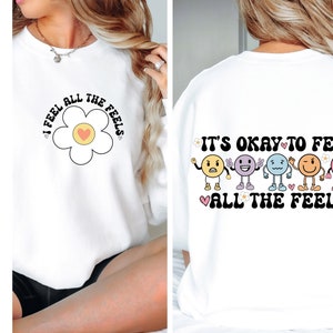 Não há problema em sentir todas as sensações SVG, maquete gratuita incluída, Love Yourself Svg, não há problema em não estar bem Svg, You Matter Svg,