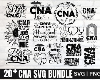 CNA SVG PNG Bundle| Nurse Svg| Nursing Svg| Nurse Life Svg| Medical Svg| Cna Life| Nursing Assistant Shirt Svg| cna Svg