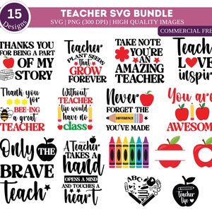 Pacchetto SVG per insegnanti/Citazione dell'insegnante in formato Svg/Insegnante in formato Svg/Scuola in formato Svg/Vita dell'insegnante in formato Svg/Ritorno a scuola in formato Svg/Apprezzamento dell'insegnante in formato Svg