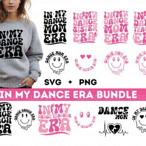 In My Dance Era SVG Bundle-Tanz Mutter SVG