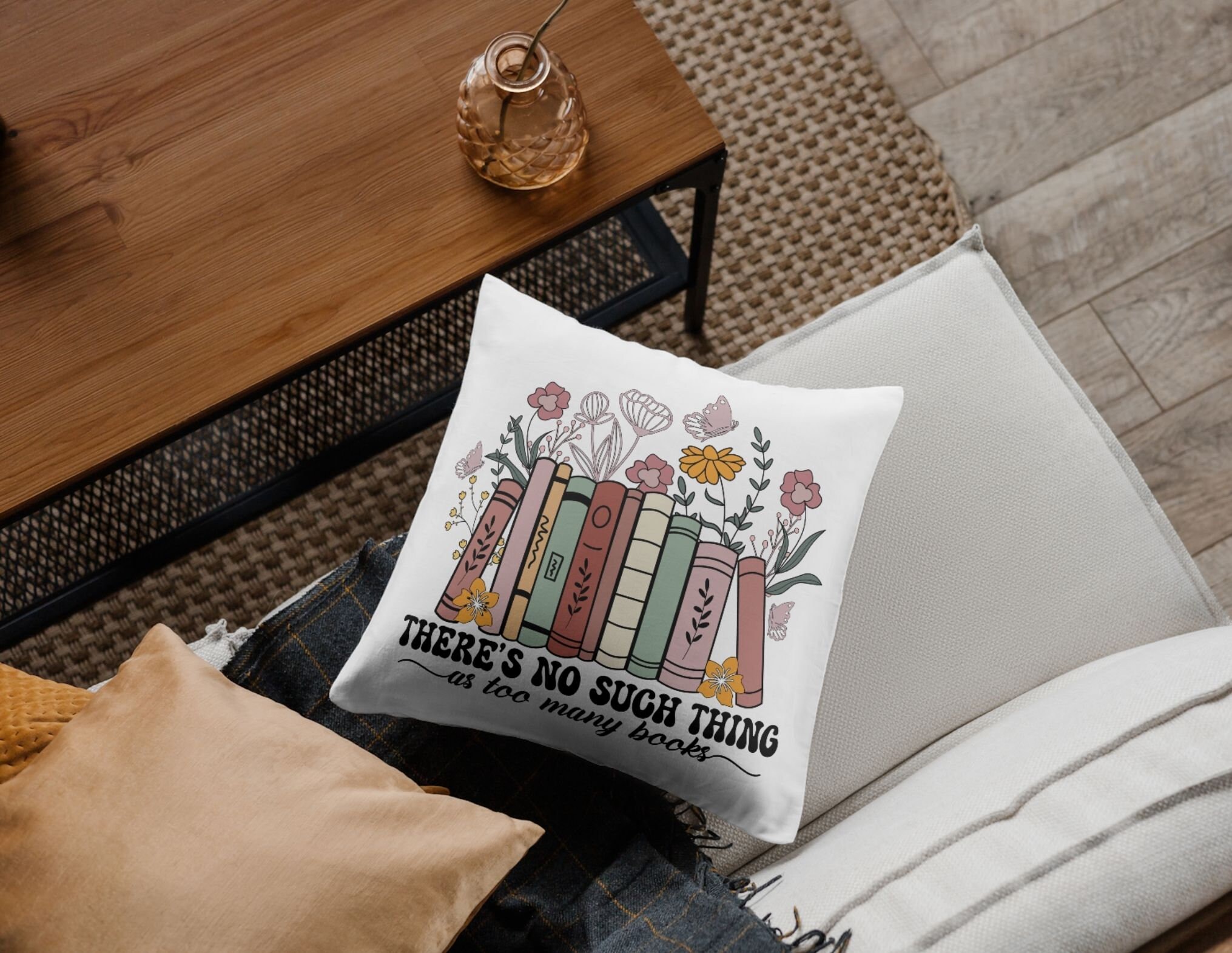 There is No Such Thing as Too Many Books Lover Librarian SVG PNG ...
