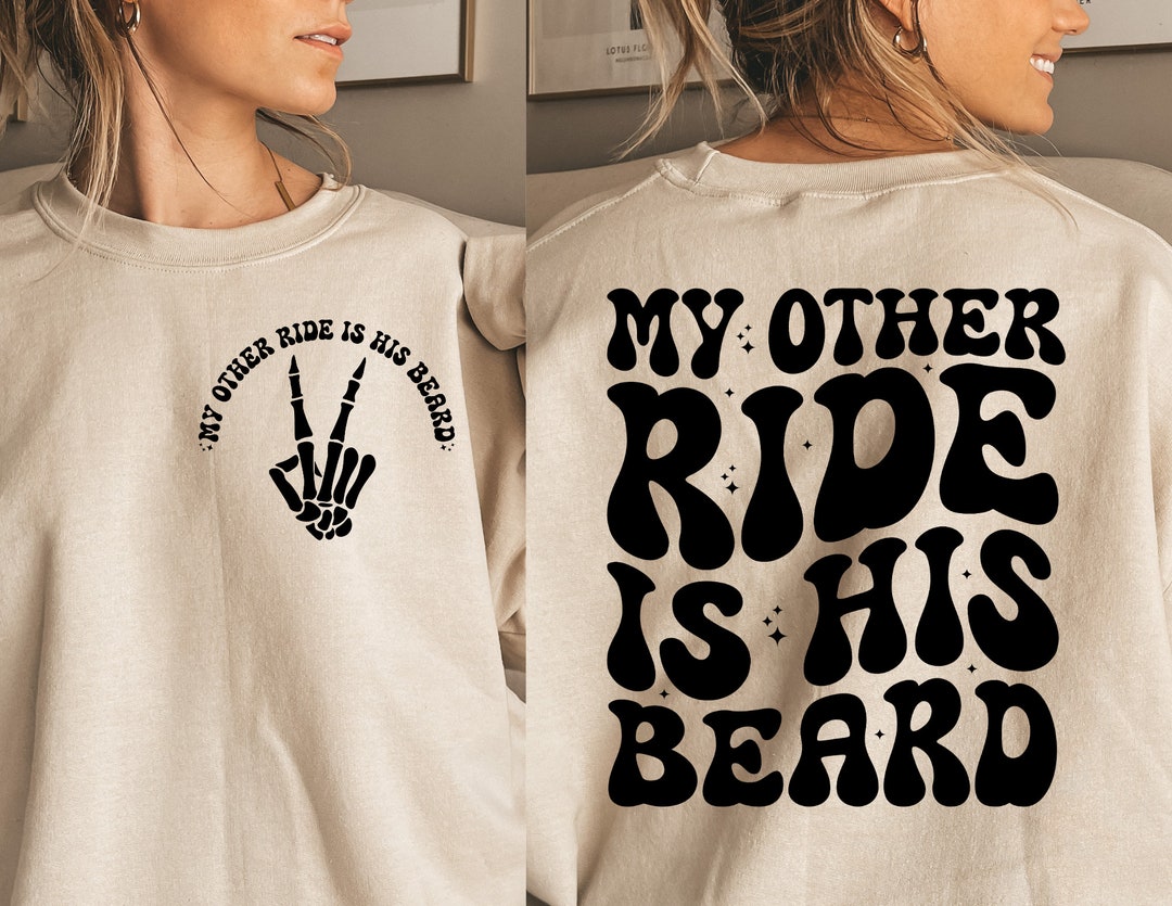 My Other Ride is His Beard SVG My Other Ride is His Beard - Etsy UK