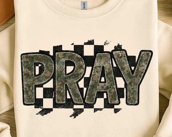 Bid Camo Western Vintage png, christelijke herfst camouflage png, christelijk png, bijbelvers png, God Jezus png (digitale download)