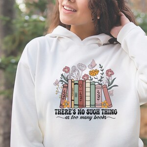 There is No Such Thing as Too Many Books Lover Librarian SVG PNG ...