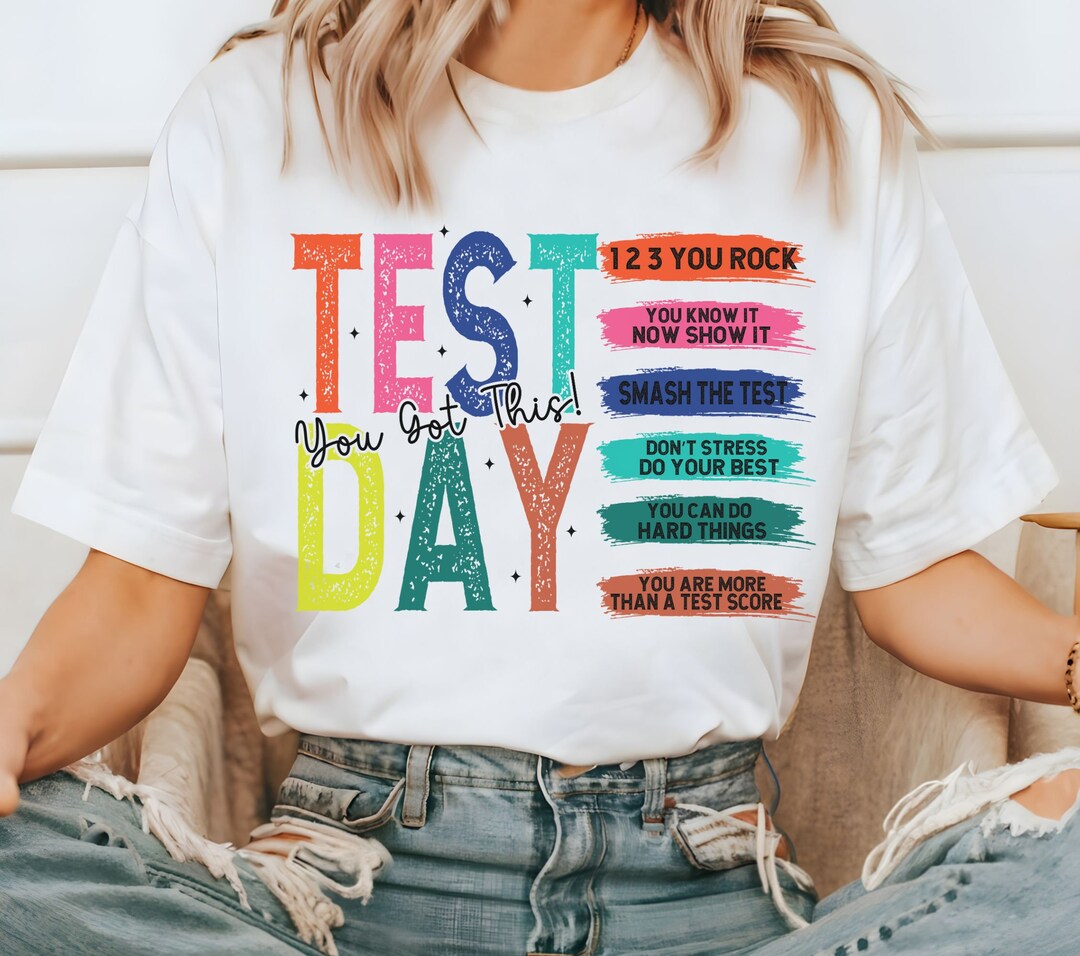 It’s Test Day You Got This PNG| Rock the Test Png| Test Day Dalmatian ...