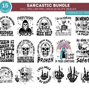 Sarcasm SVG PNG Bundle| Funny Quotes Clipart svg| Retro Sarcastic Svg| Sarcastic Sayings Svg| Adult Humor Svg| Sarcastic Png Files