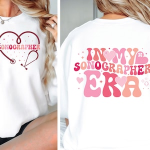 In My Sonographer Era Svg| Cardiovascular Svg| Sonography Svg Design| Ultrasound Tech| Nurse Shirt Png| Mockup Included
