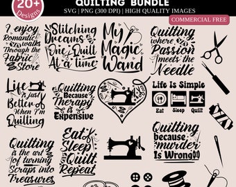 Quilters SVG Bundle| Quilting Svg| Sewing SVG Quote| Crafting Svg| Quilting Life svg| Quilt t-shirt SVG| Patchwork Quilt svg