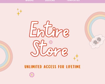 Entire Shop Access For Lifetime, Unlimited Downloads, All past & Future Designs, Entire Shop Bundle, Cricut Svg, Silhouette Svg