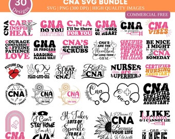 CNA SVG Bundle| Nurse Svg| Nursing Svg| Nurse Life Svg| Medical Svg| Cna Life| Nursing Assistant Shirt Svg| cna Svg