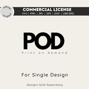 Commercial License for 1 Design/Bundle Only, License for 1 Design, Clipart Sublimation Designs Commercial Use, LussoPoint Commercial License