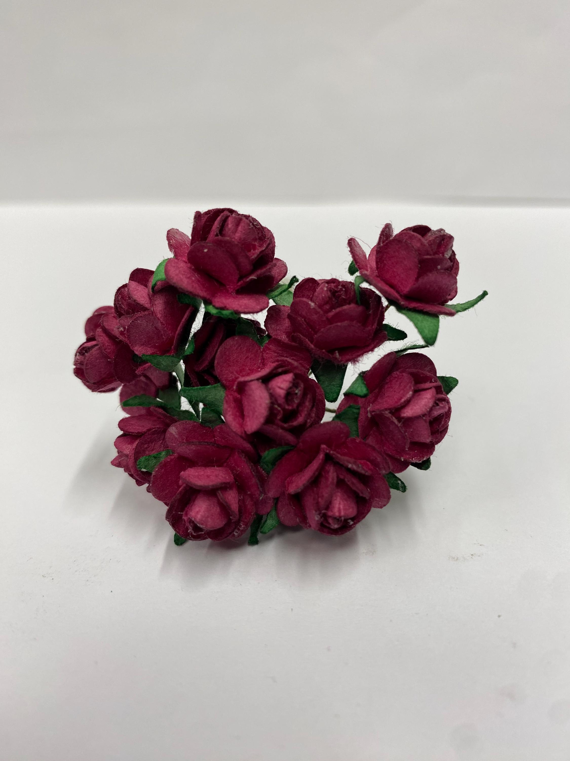 Mini Tea Roses Miniature Tea Rose Bouquet: Cake & Flower Arranging (4-inch) - Etsy UK