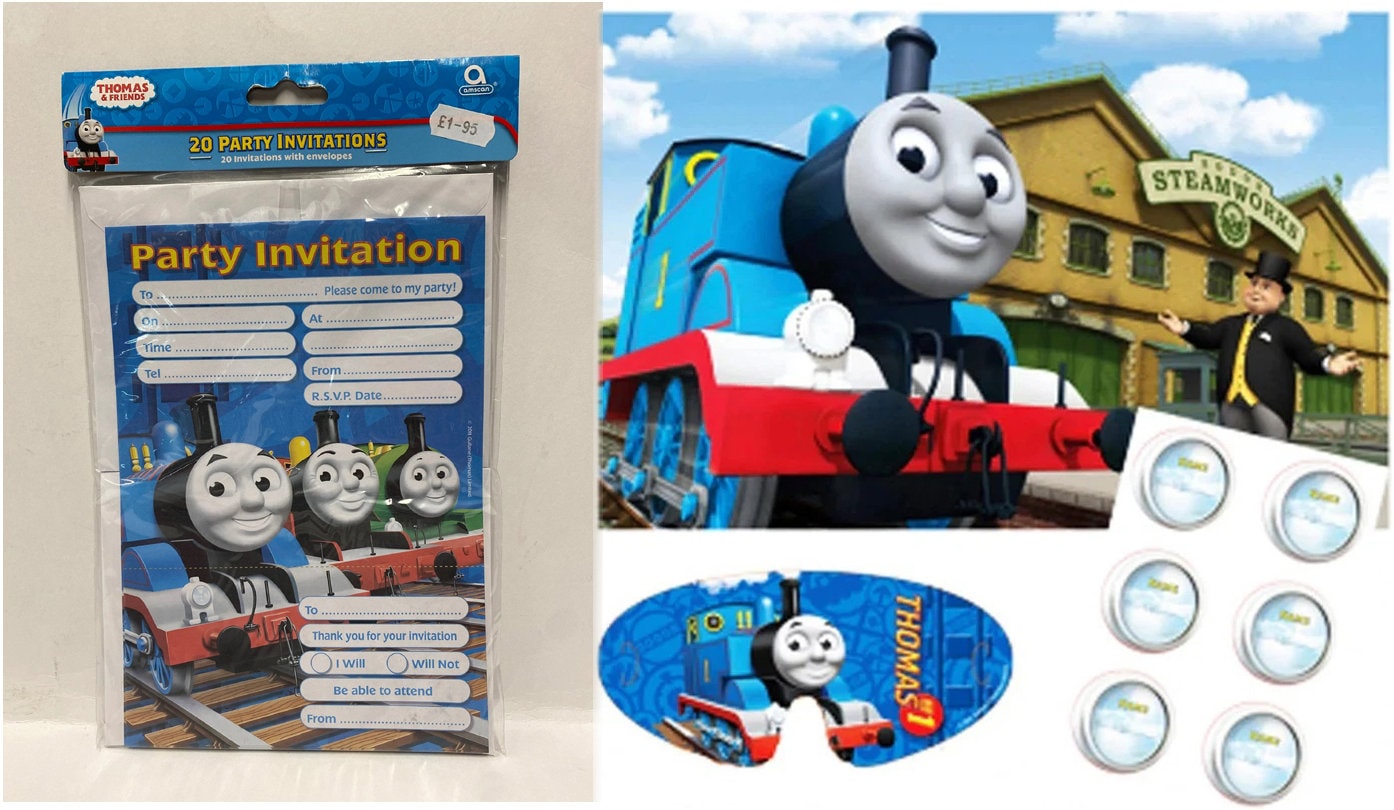 Thomas & Friends Partywear, Thomas and Friends Tablewear