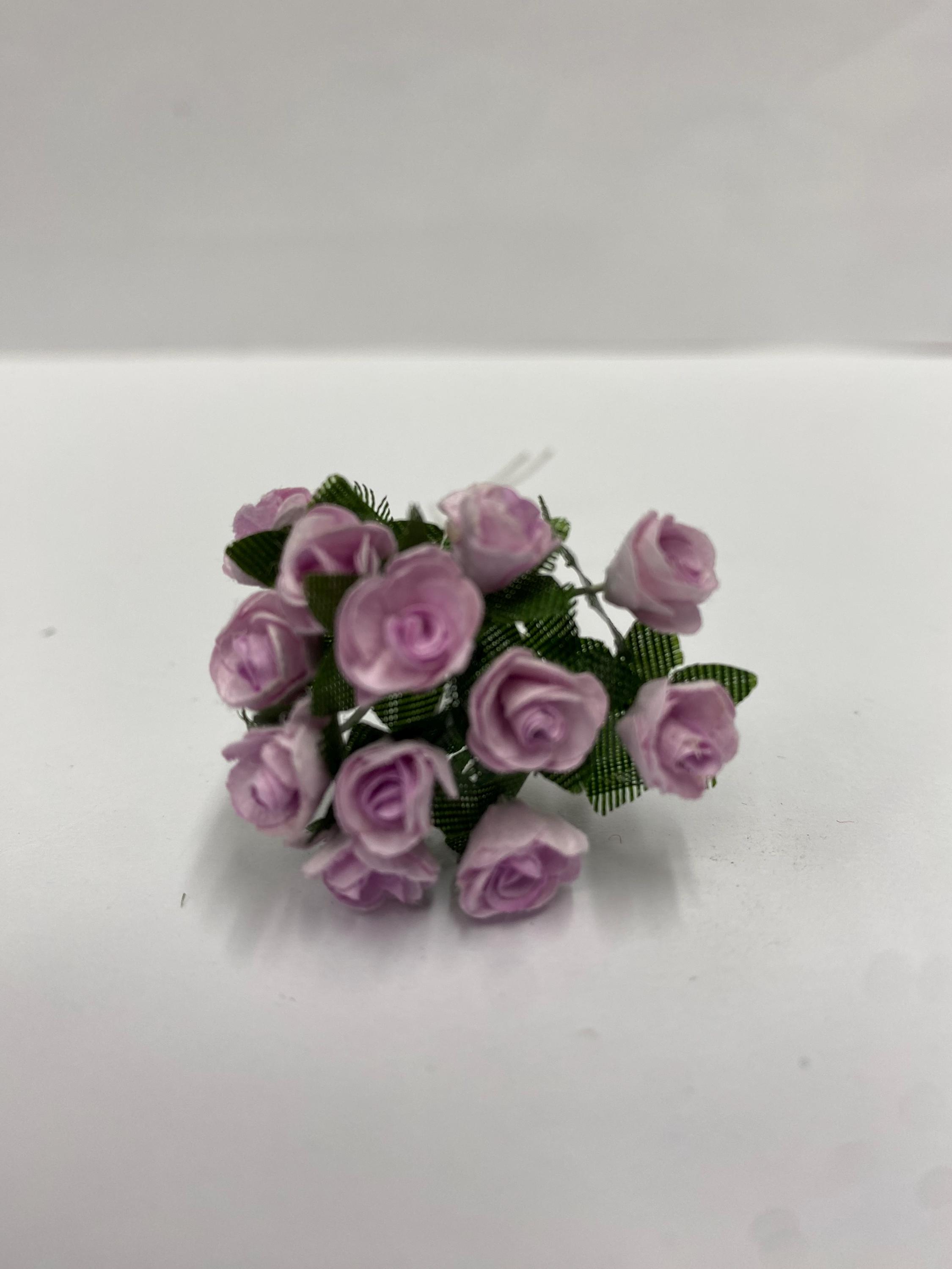 Mini Tea Roses Miniature Tea Rose Bouquet: Cake & Flower Arranging (4-inch) - Etsy UK