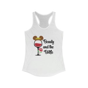 Beauty and the Bottle Racerback Tank
