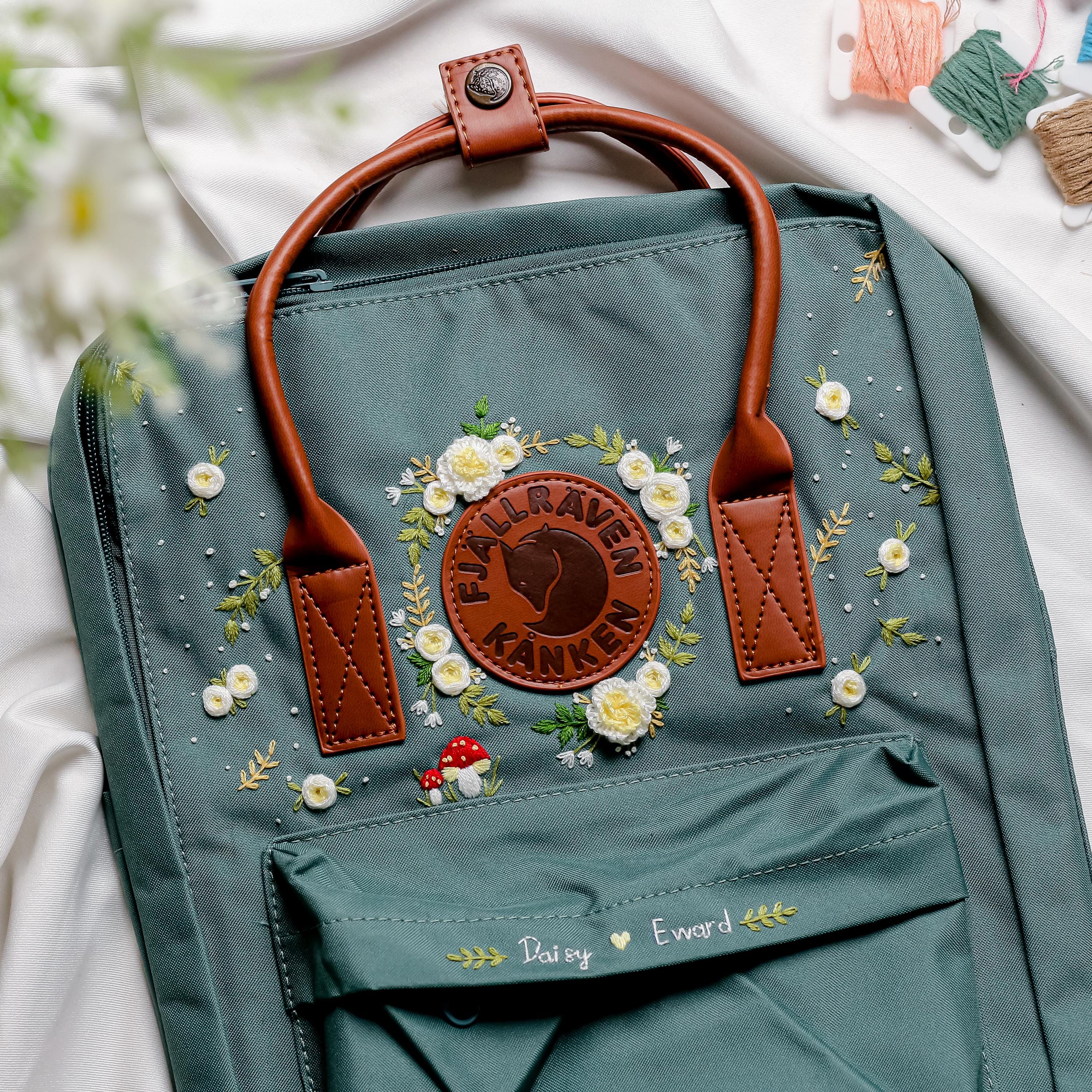 ロラライハリス♡ライトブルーWデニム♡刺繍の3wayバッグ♡リュック♡ Asaka公式ファッション通販