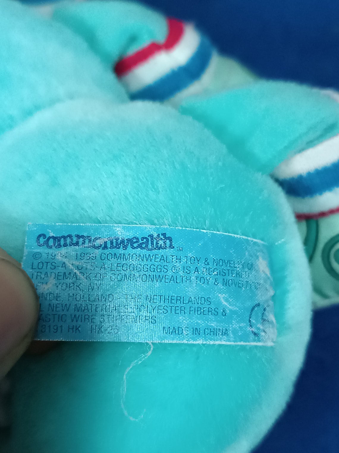 Lot De 6 Peluches Vintage Années 1980 - Commonwealth - Bon état Général