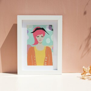 Pink Haired Lady image 2