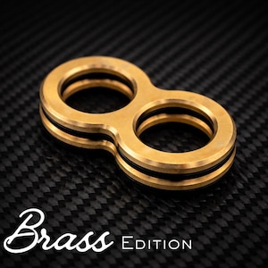 Knucks Fidget Sliders - Ultra Glide Brass Magnetic Slider – Haptic Fidget Toy