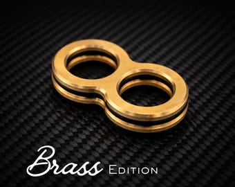Knucks Fidget Sliders - Ultra Glide Brass Magnetic Slider – Haptic Fidget Toy