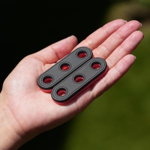 Polar Pals, Anodized Aluminum fidget sliders, CNC Machined