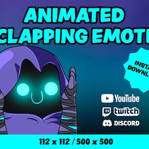 Animated Clapping Omen Emote