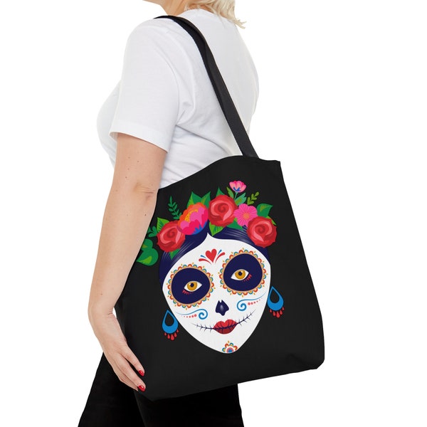 Sugar Skull Tote Etsy