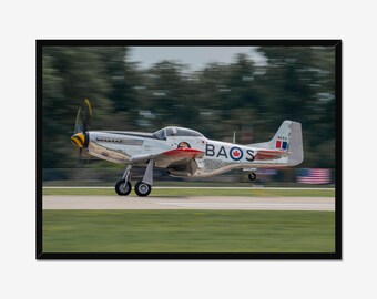P-51 Mustang Print: Canadian Aviation Museum Wall Art