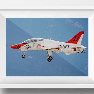 Capture the Thrill – T-45 Goshawk Jet Photographic Print - Aviation Wall Art