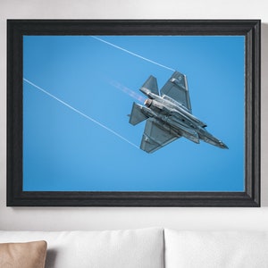 Afterburner – F-35 Jet Photographic Print - Aviation Wall Art