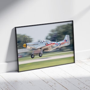 P-51 Mustang – North American Aviation Wall Art