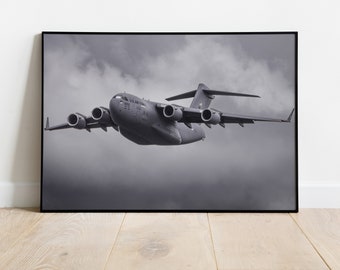 C17 – Air Force C-17 Globemaster III Photographic Print – Aviation Wall Art