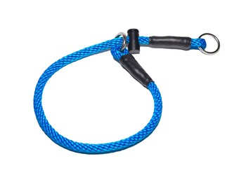 Ancol Heritage Nylon And Chain Check Dog Collar - Black Durable Training Accessory For Puppies And Dogs - 50-70cm Size 5-9