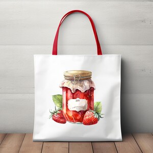 trawberry Farm Clipart Bundle, Farmhouse Clipart, Strawberry PNG, Summer Clipart, Instant Digital Download