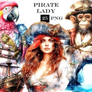 Piraat clipart bundel, piratenschip clipart PNG bundel, piraat SVG met transparante achtergrond voor ongewenste tijdschriften en scrapbooking