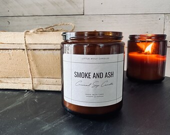 SMOKE AND ASH | Fragrance | Coconut Soy Wax