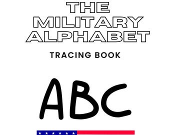 Kleurboek militair alfabet: NAVO-fonetische tracering voor kinderen (pdf)