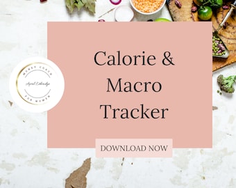 Calorie- en macrotracker-werkblad