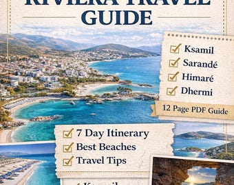 Reisgids Albanese Rivièra pdf | Ksamil, Sarandë, Himarë en Dhermi | 7-daagse reisroute