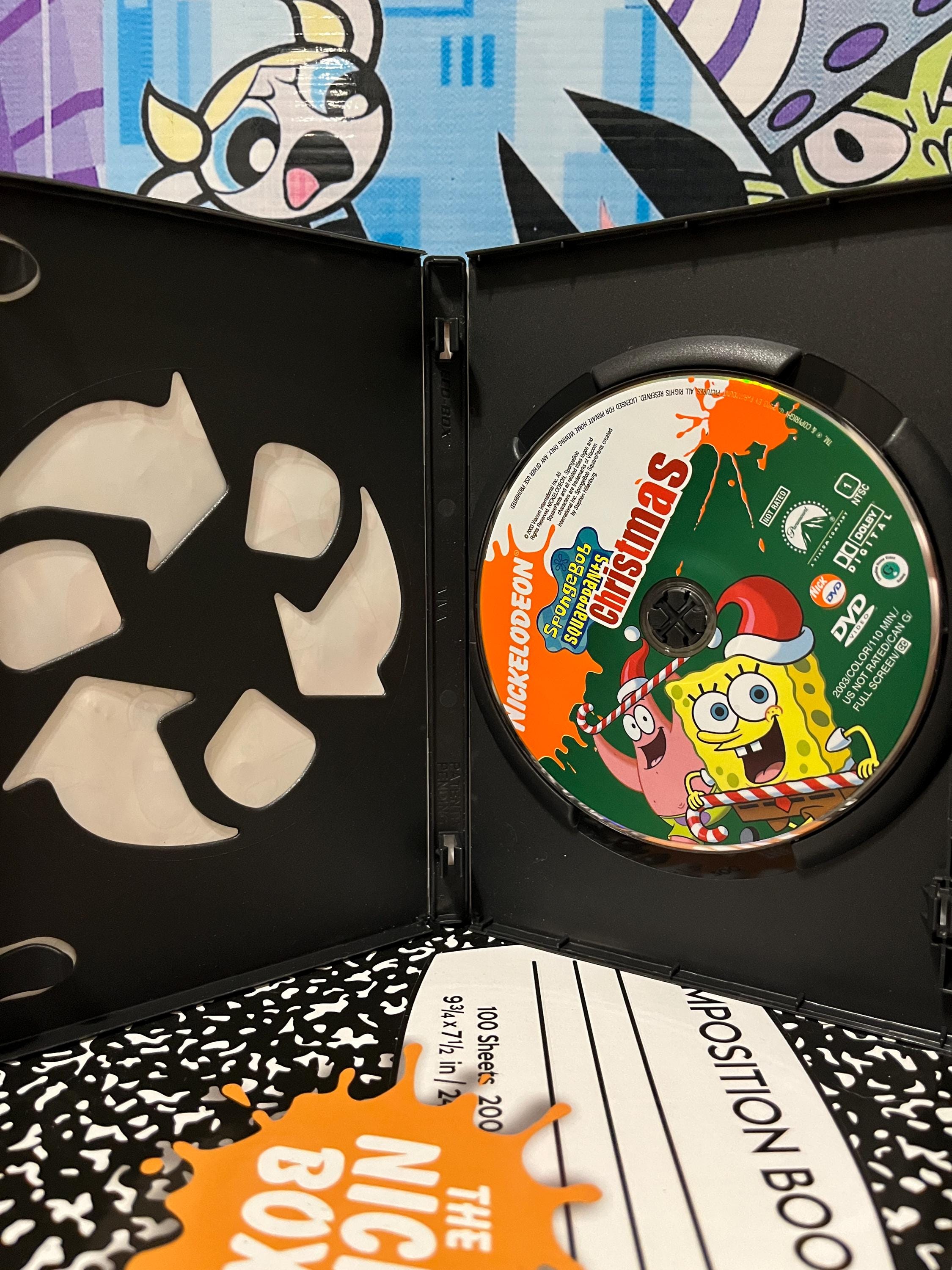 Spongebob Squarepants Christmas DVD + 8 Extra Episodes (2003) - Etsy
