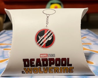 SCELLÉ ! Porte-clés Deadpool et Wolverine