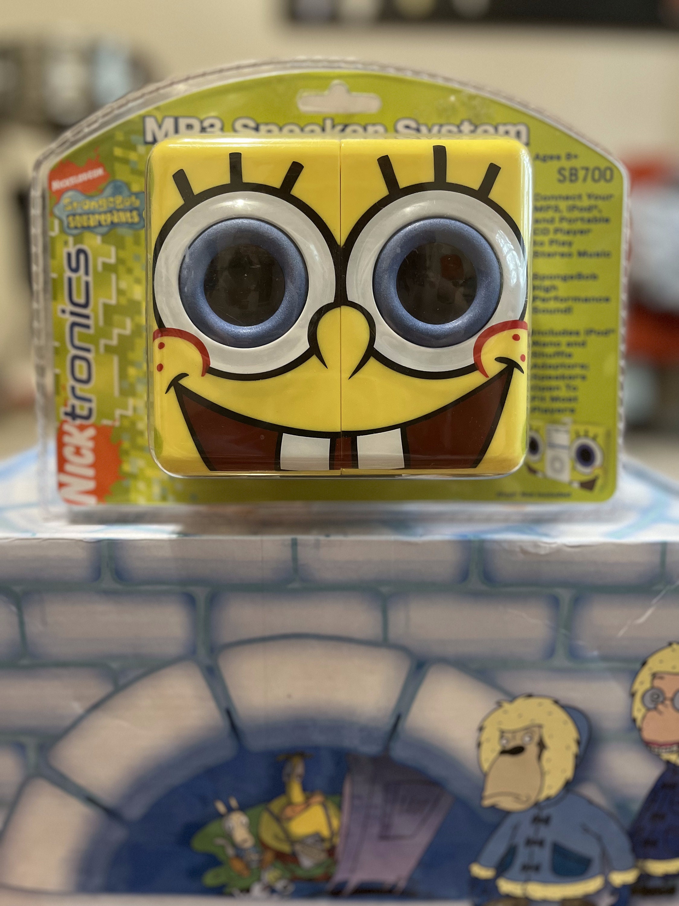 SEALED! 2006 Spongebob MP3 Speaker System - Etsy UK