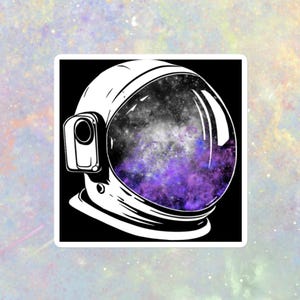 Asexual Pride Flag Astro Galaxy Sticker
