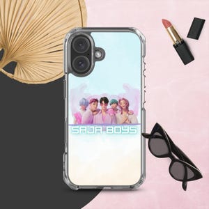 Przezroczyste etui MagSafe® Kpop Demon Hunters do iPhone’a®
