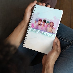 Kpop Demon Hunters Spiral notebook