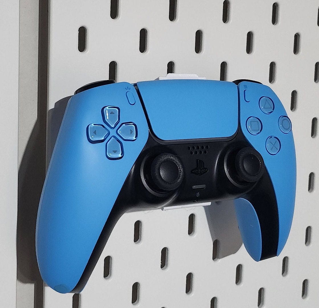 Playstation 5 Controller Mount for Ikea Skadis Pegboard Wall Organizer ...