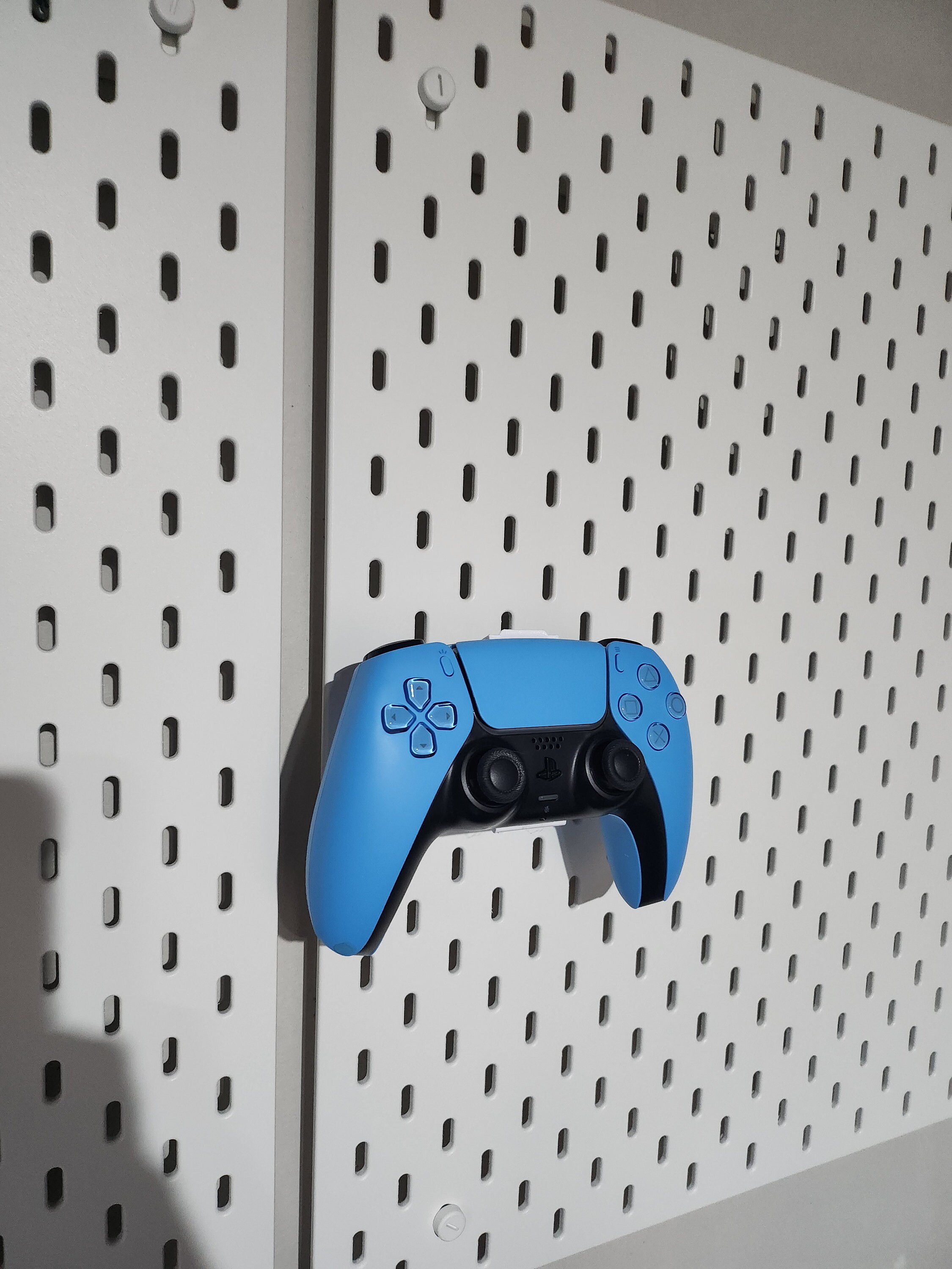 Playstation 5 Controller Mount for Ikea Skadis Pegboard Wall Organizer ...