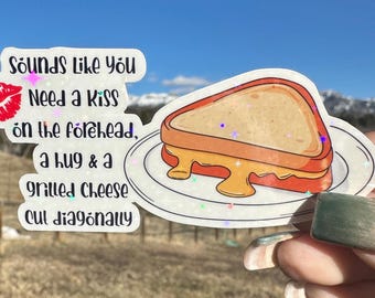 Emotional Support Sticker for Chronic Illness Warriors, Mental health, Waterproof Vinyl Decal for Water Bottle, Laptop, Planner, notebooks